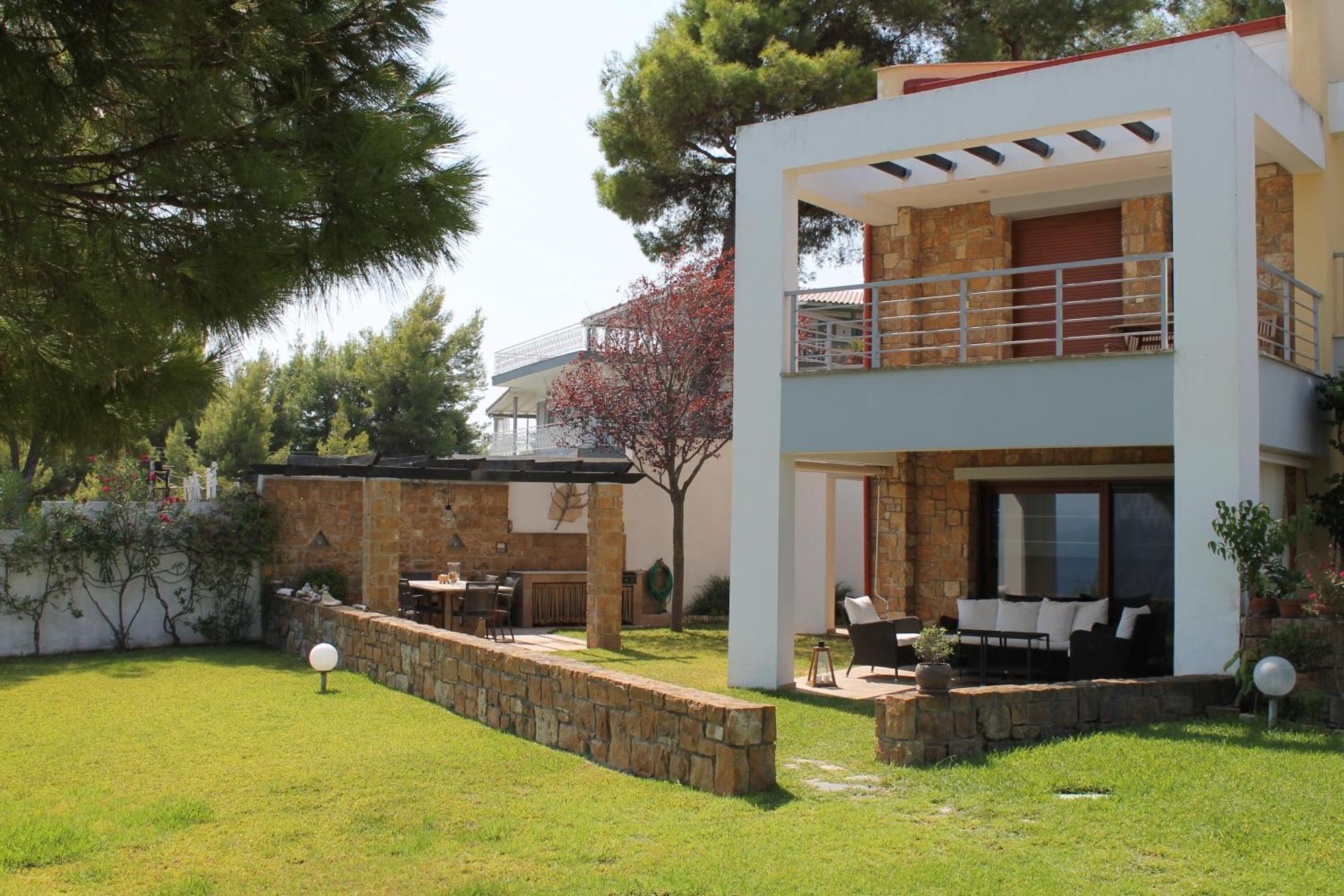 The House Of Blue Villa Afytos Dış mekan fotoğraf