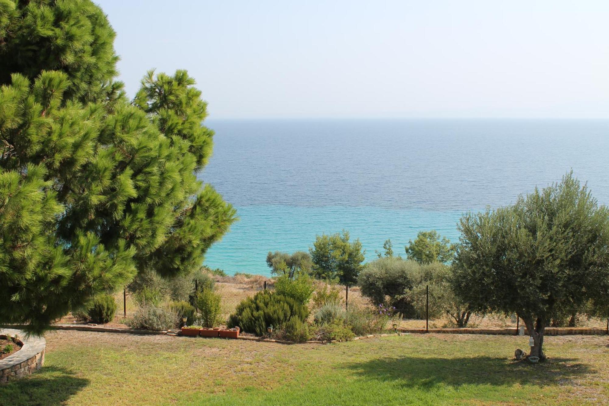 The House Of Blue Villa Afytos Dış mekan fotoğraf