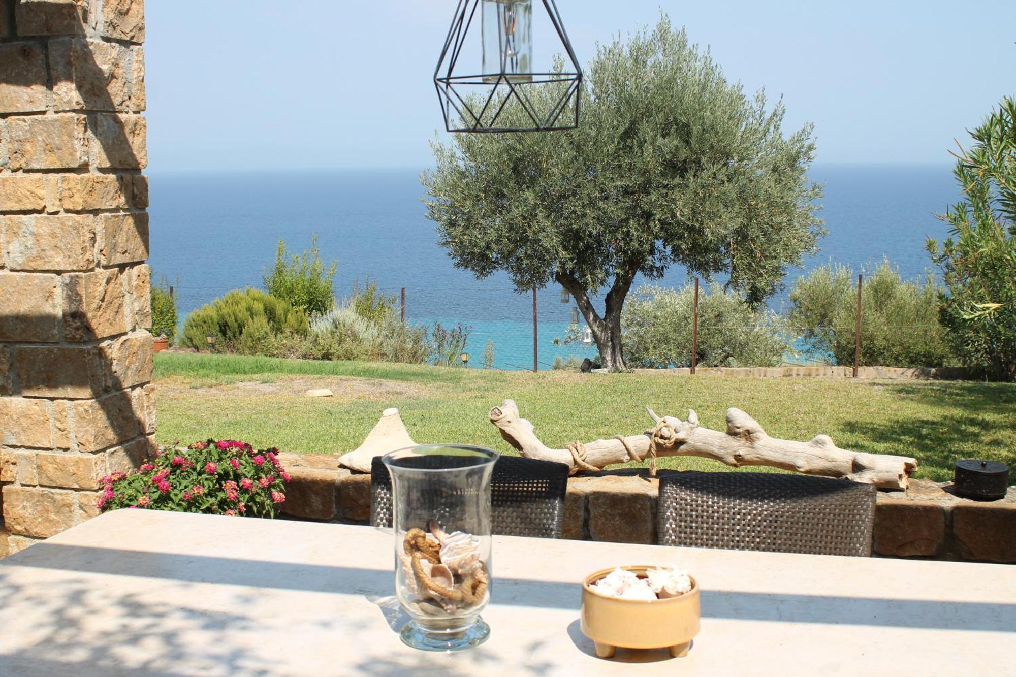 The House Of Blue Villa Afytos Dış mekan fotoğraf