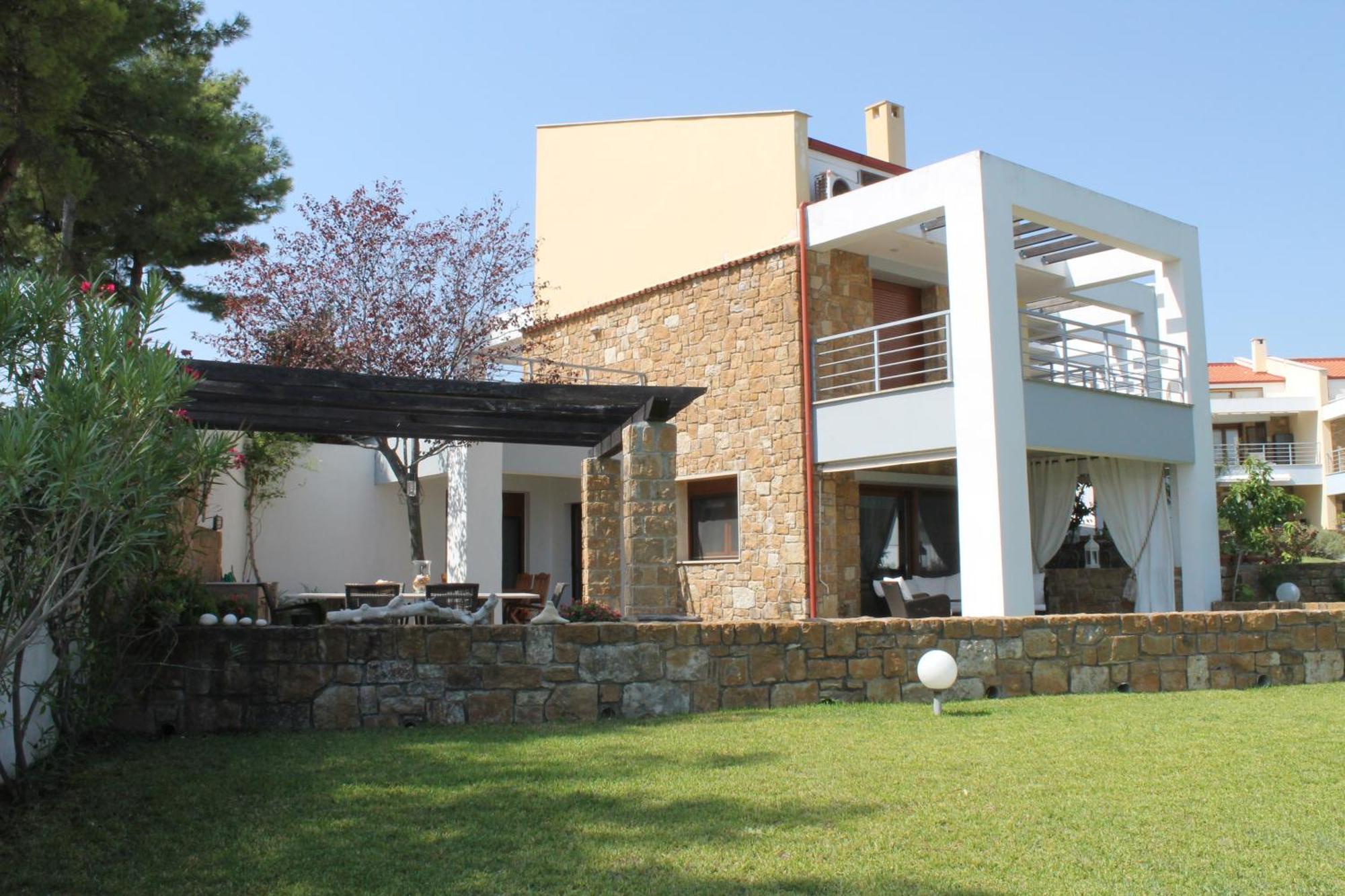 The House Of Blue Villa Afytos Dış mekan fotoğraf